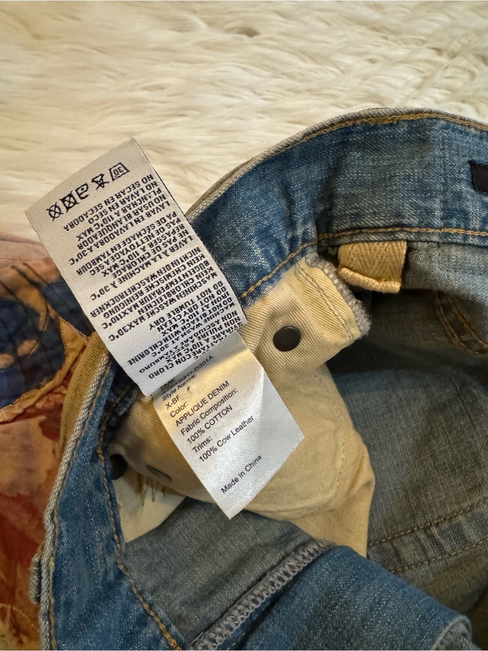 R13 Articulated Knee Cropped Denim Jeans 26 - Picture 6 of 11